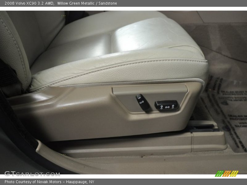 Willow Green Metallic / Sandstone 2008 Volvo XC90 3.2 AWD