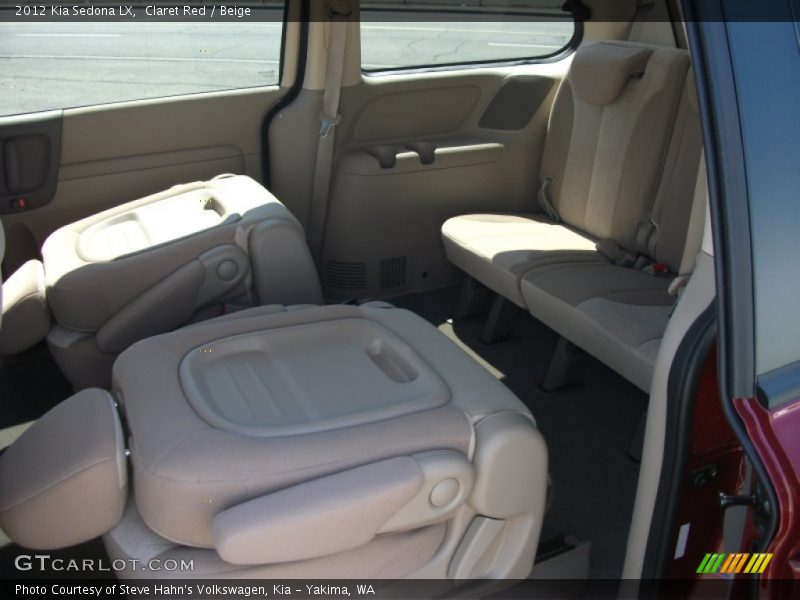 Claret Red / Beige 2012 Kia Sedona LX