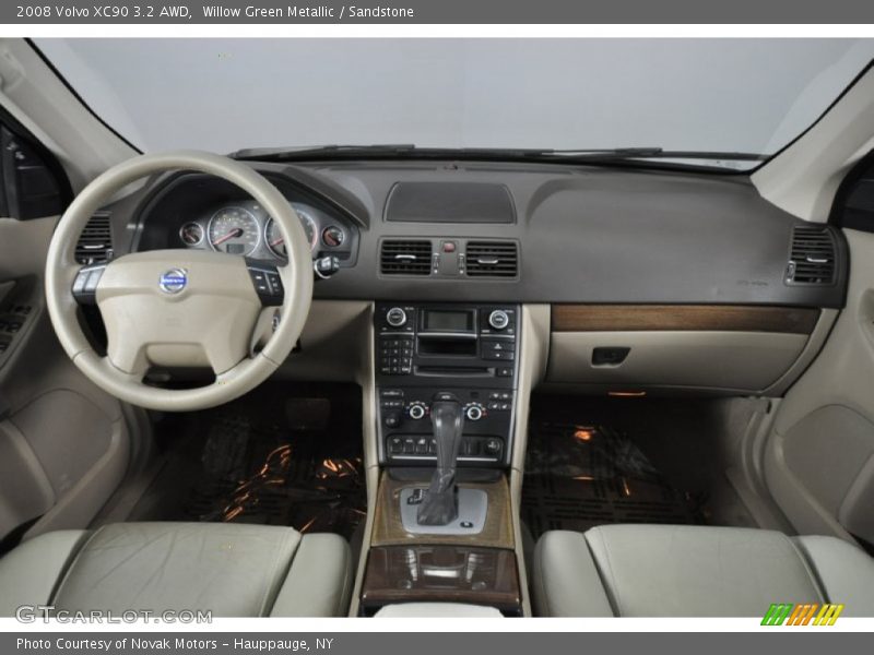 Willow Green Metallic / Sandstone 2008 Volvo XC90 3.2 AWD