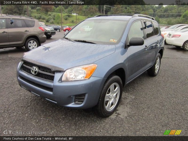Pacific Blue Metallic / Sand Beige 2009 Toyota RAV4 4WD