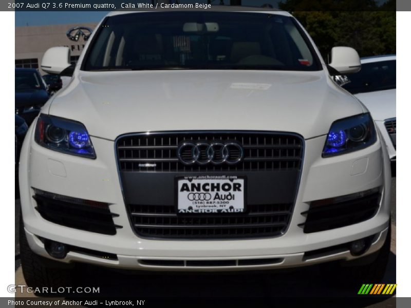 Calla White / Cardamom Beige 2007 Audi Q7 3.6 Premium quattro
