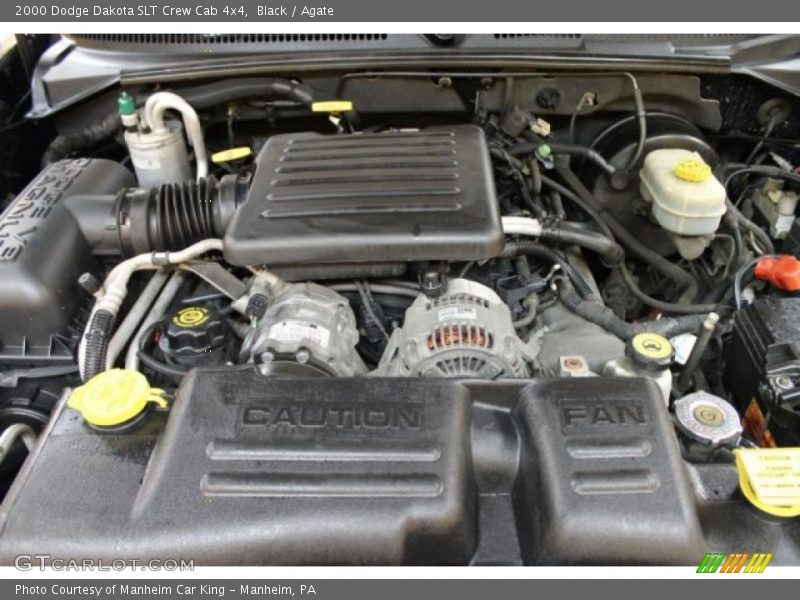 2000 Dakota SLT Crew Cab 4x4 Engine - 4.7 Liter SOHC 16-Valve PowerTech V8