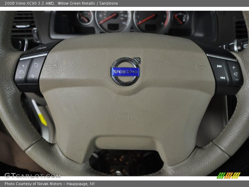 Willow Green Metallic / Sandstone 2008 Volvo XC90 3.2 AWD