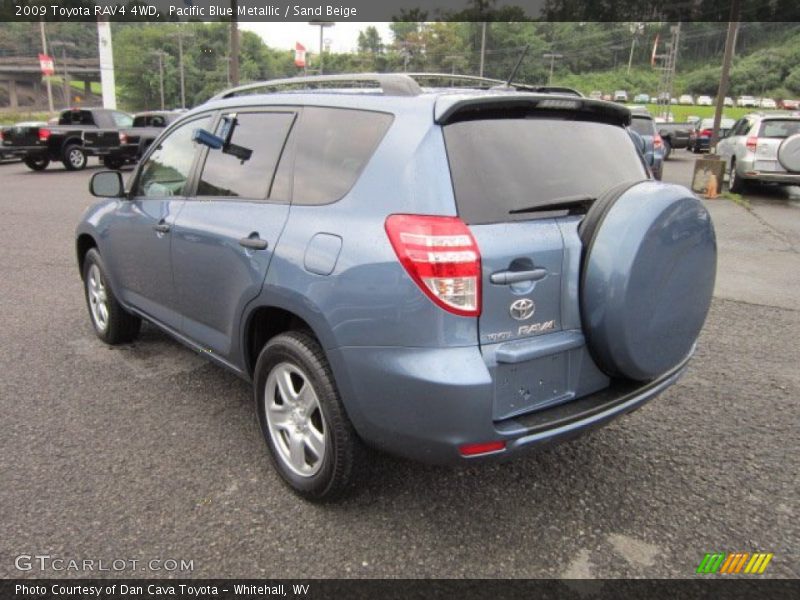 Pacific Blue Metallic / Sand Beige 2009 Toyota RAV4 4WD