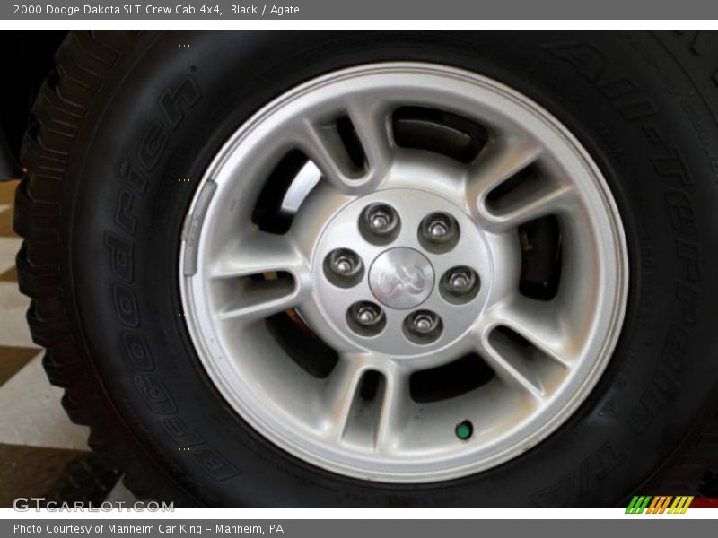 2000 Dakota SLT Crew Cab 4x4 Wheel