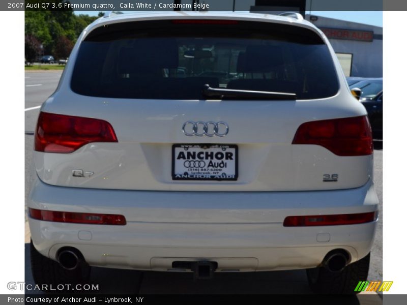 Calla White / Cardamom Beige 2007 Audi Q7 3.6 Premium quattro