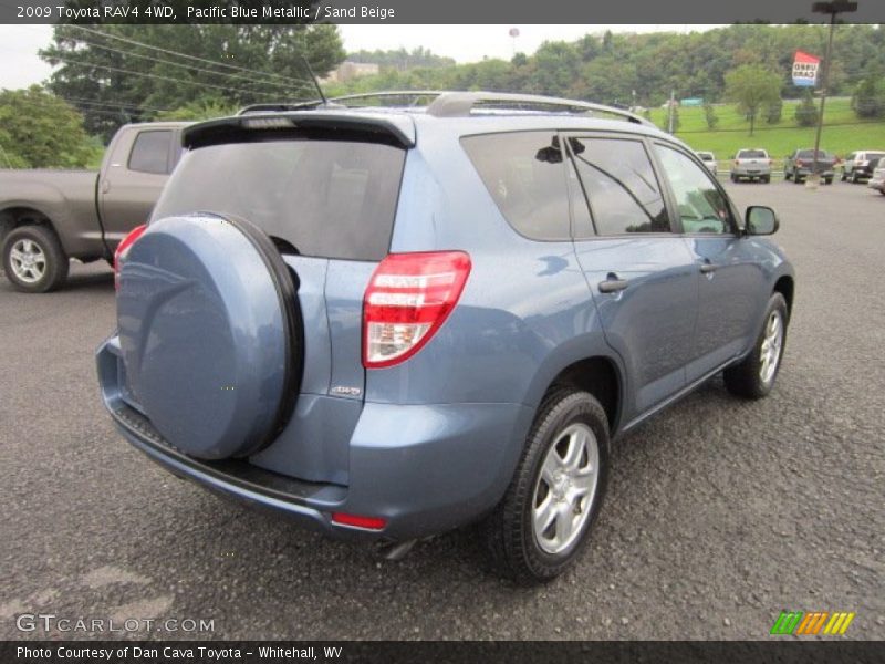 Pacific Blue Metallic / Sand Beige 2009 Toyota RAV4 4WD