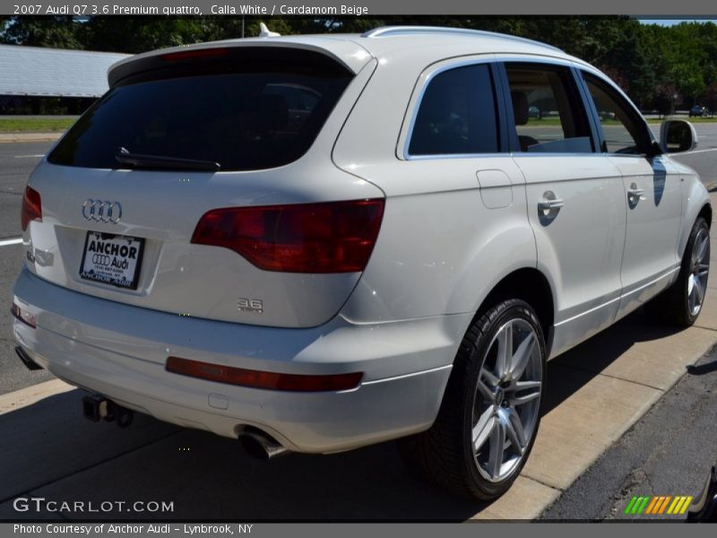 Calla White / Cardamom Beige 2007 Audi Q7 3.6 Premium quattro