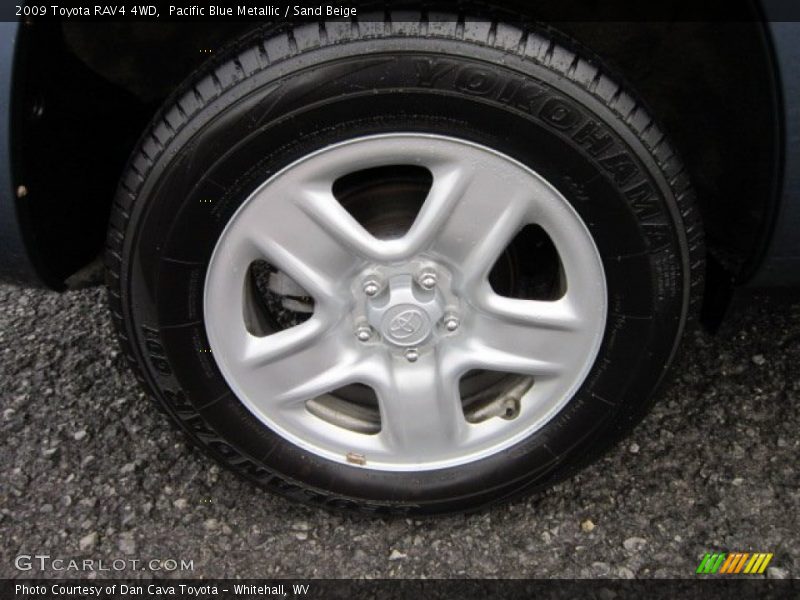 Pacific Blue Metallic / Sand Beige 2009 Toyota RAV4 4WD