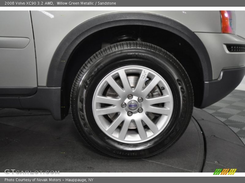 Willow Green Metallic / Sandstone 2008 Volvo XC90 3.2 AWD