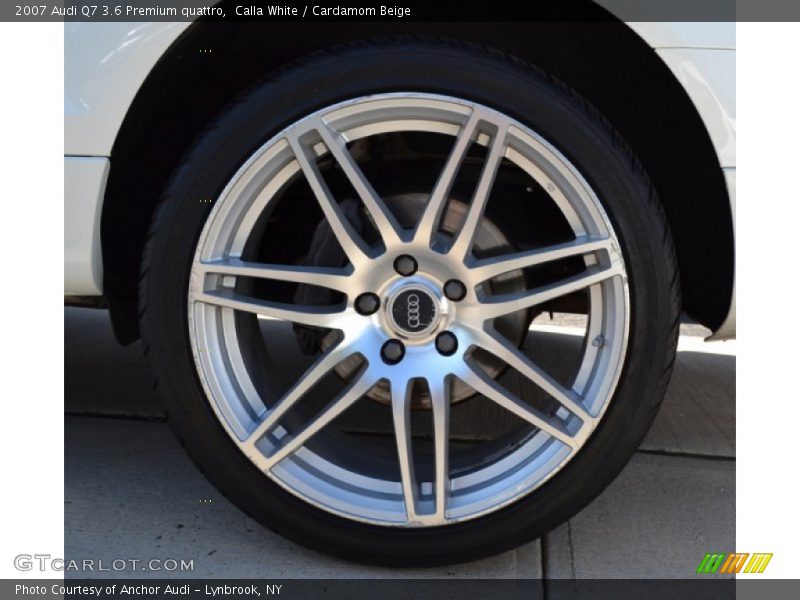 Calla White / Cardamom Beige 2007 Audi Q7 3.6 Premium quattro