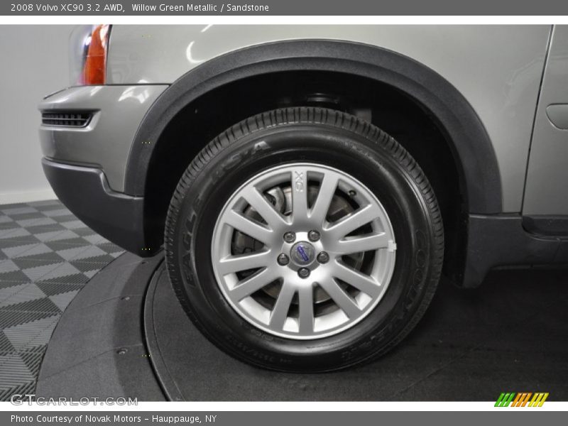 Willow Green Metallic / Sandstone 2008 Volvo XC90 3.2 AWD