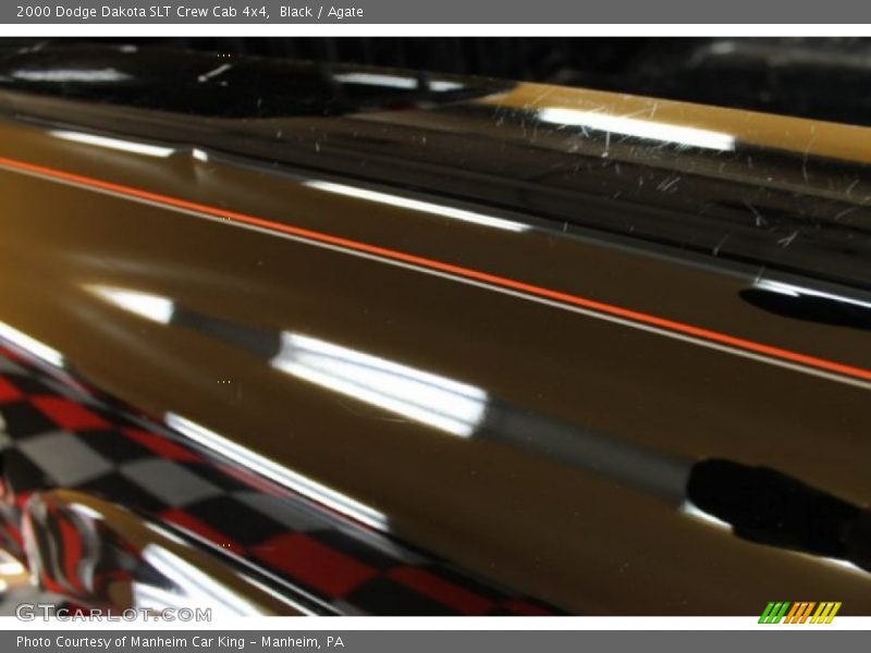 Black / Agate 2000 Dodge Dakota SLT Crew Cab 4x4
