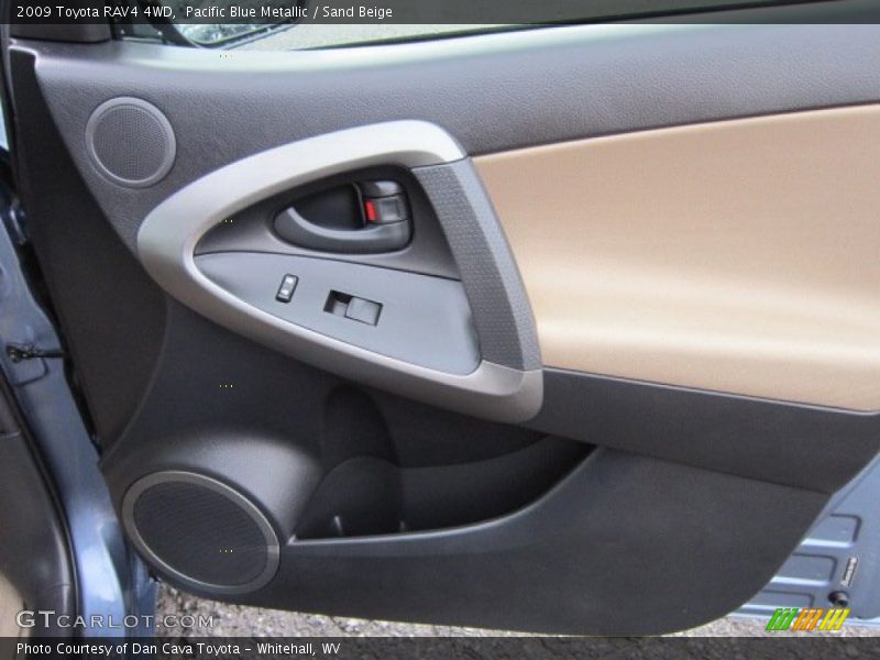 Pacific Blue Metallic / Sand Beige 2009 Toyota RAV4 4WD