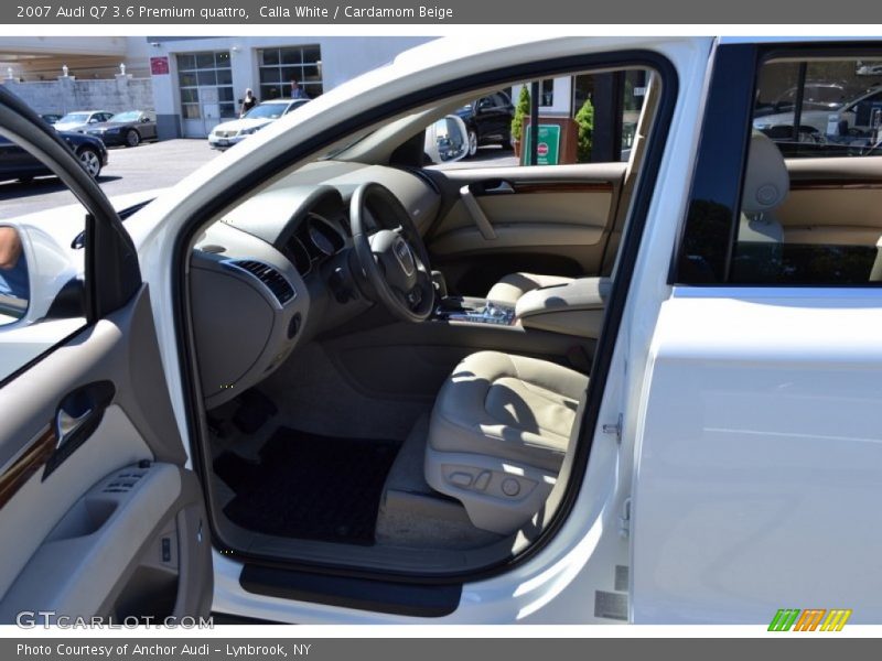 Calla White / Cardamom Beige 2007 Audi Q7 3.6 Premium quattro