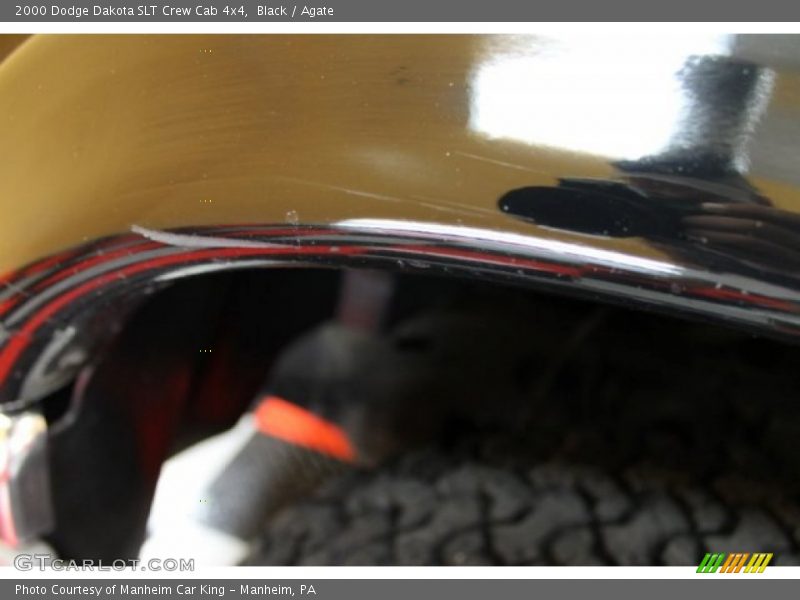 Black / Agate 2000 Dodge Dakota SLT Crew Cab 4x4