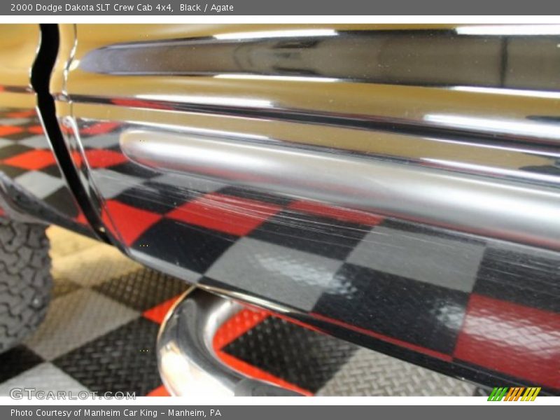 Black / Agate 2000 Dodge Dakota SLT Crew Cab 4x4