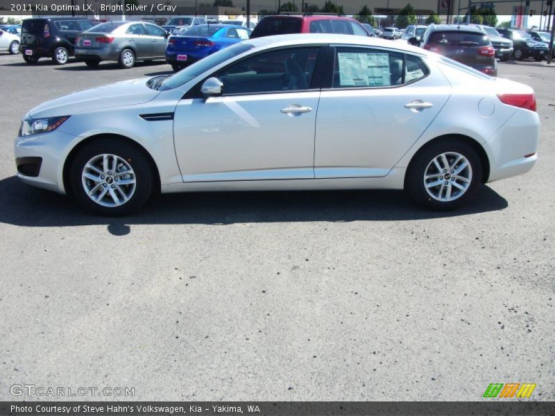 Bright Silver / Gray 2011 Kia Optima LX