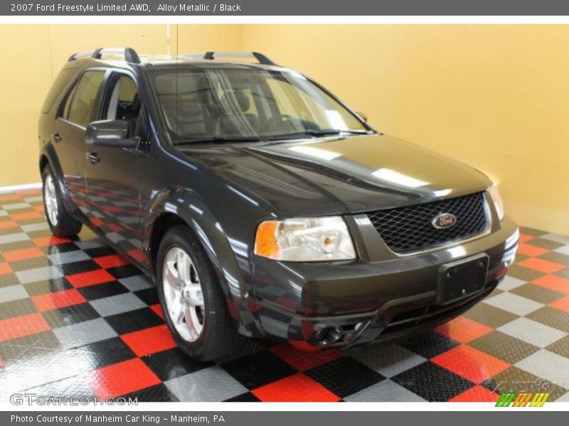 Alloy Metallic / Black 2007 Ford Freestyle Limited AWD