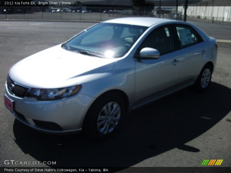 Bright Silver / Stone 2012 Kia Forte EX