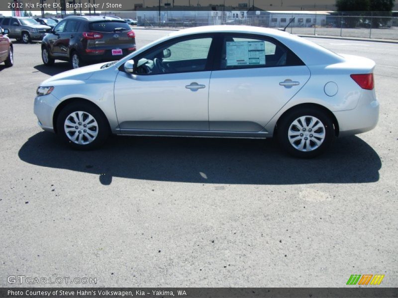 Bright Silver / Stone 2012 Kia Forte EX
