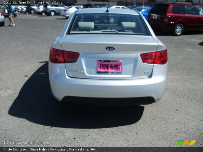 Bright Silver / Stone 2012 Kia Forte EX
