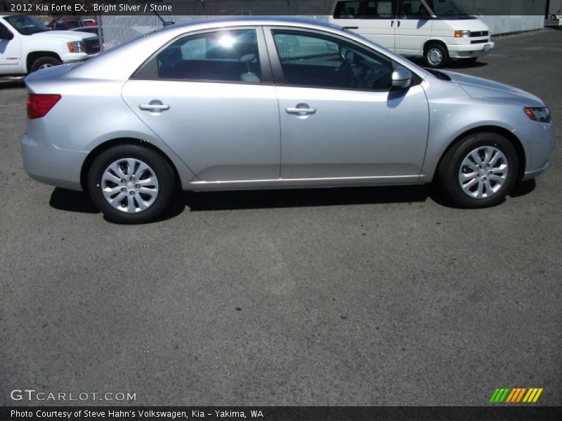 Bright Silver / Stone 2012 Kia Forte EX