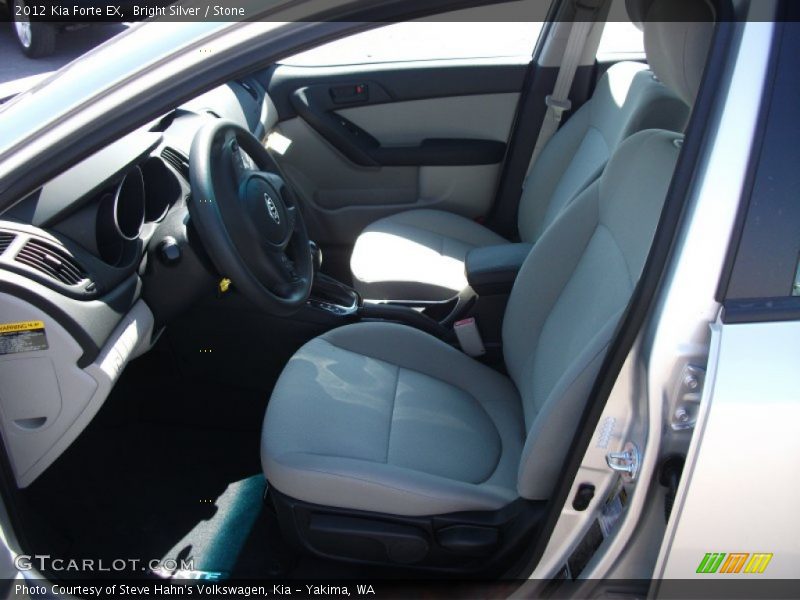 Bright Silver / Stone 2012 Kia Forte EX