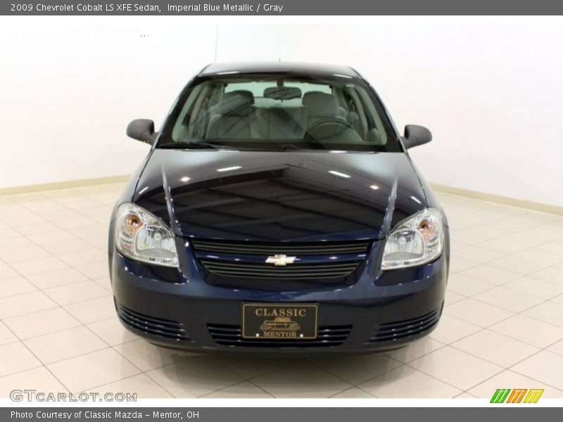 Imperial Blue Metallic / Gray 2009 Chevrolet Cobalt LS XFE Sedan