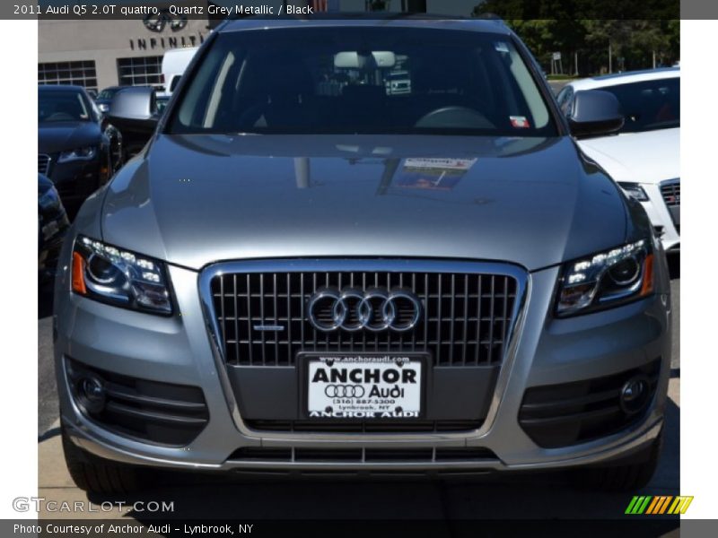 Quartz Grey Metallic / Black 2011 Audi Q5 2.0T quattro