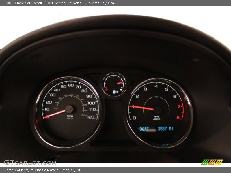  2009 Cobalt LS XFE Sedan LS XFE Sedan Gauges