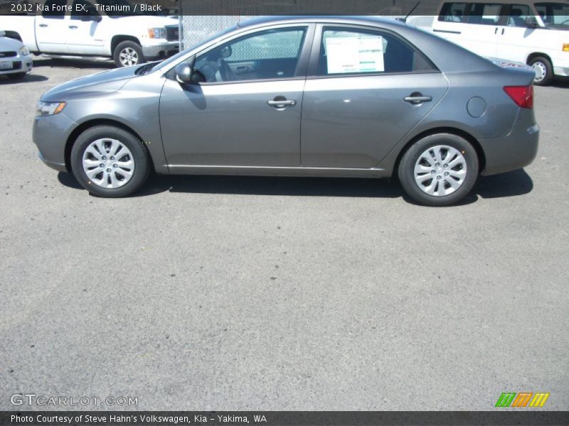 Titanium / Black 2012 Kia Forte EX