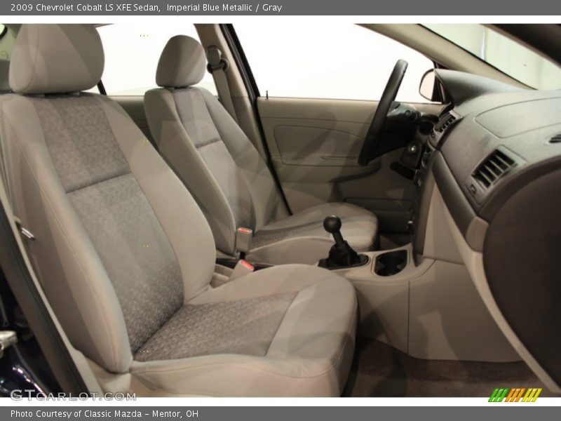  2009 Cobalt LS XFE Sedan Gray Interior