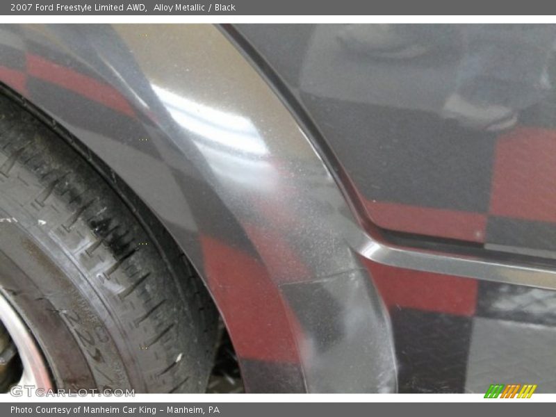 Alloy Metallic / Black 2007 Ford Freestyle Limited AWD