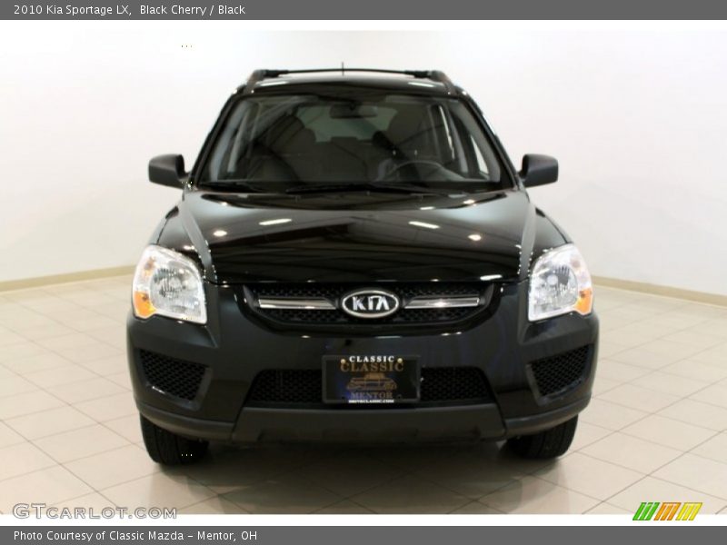 Black Cherry / Black 2010 Kia Sportage LX
