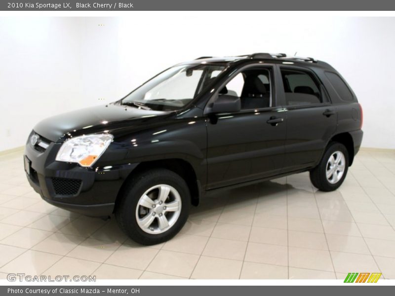 Black Cherry / Black 2010 Kia Sportage LX