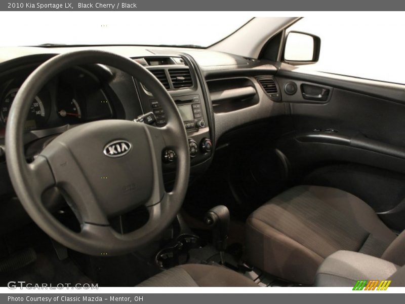 Black Cherry / Black 2010 Kia Sportage LX