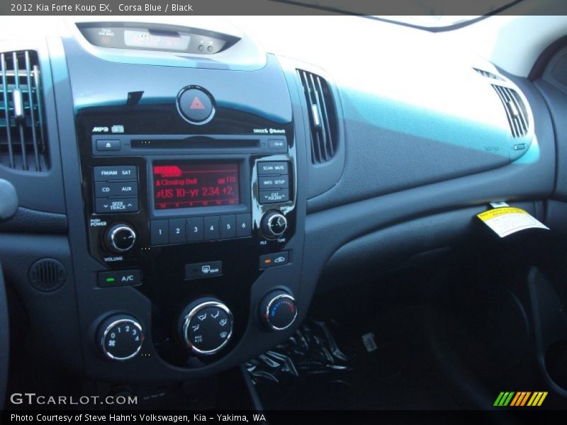 Controls of 2012 Forte Koup EX