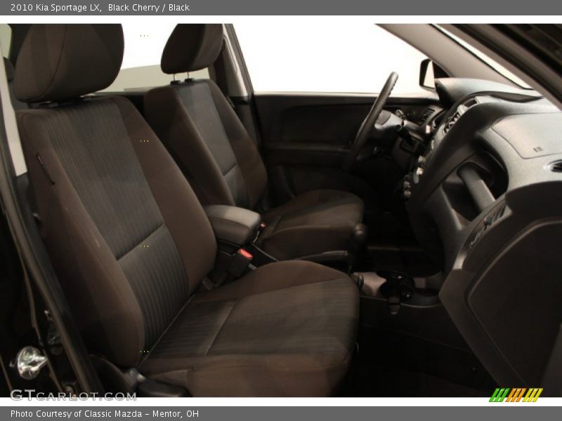 Black Cherry / Black 2010 Kia Sportage LX