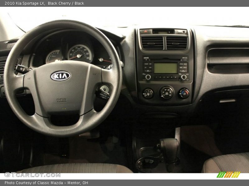 Black Cherry / Black 2010 Kia Sportage LX