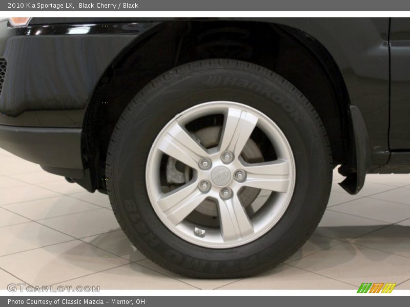 Black Cherry / Black 2010 Kia Sportage LX