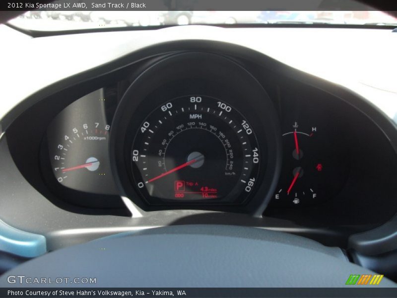 Sand Track / Black 2012 Kia Sportage LX AWD