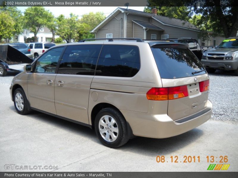 Mesa Beige Metallic / Ivory 2002 Honda Odyssey EX-L