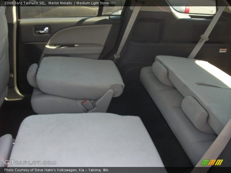 Merlot Metallic / Medium Light Stone 2008 Ford Taurus X SEL