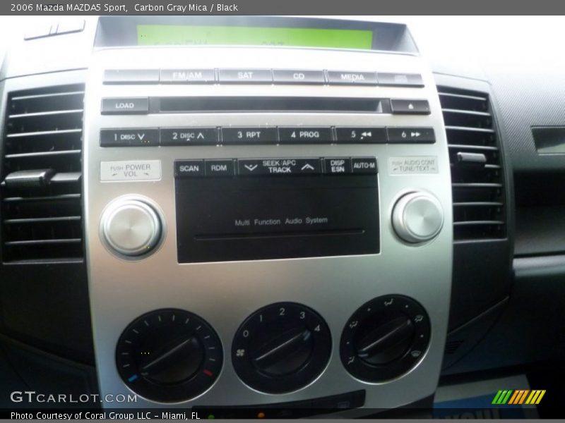 Carbon Gray Mica / Black 2006 Mazda MAZDA5 Sport