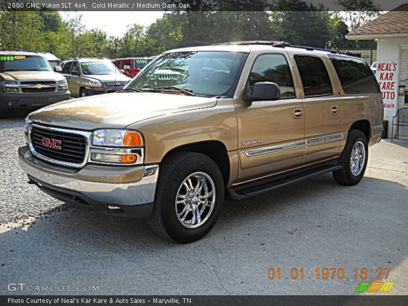 Gold Metallic / Medium Dark Oak 2000 GMC Yukon SLT 4x4