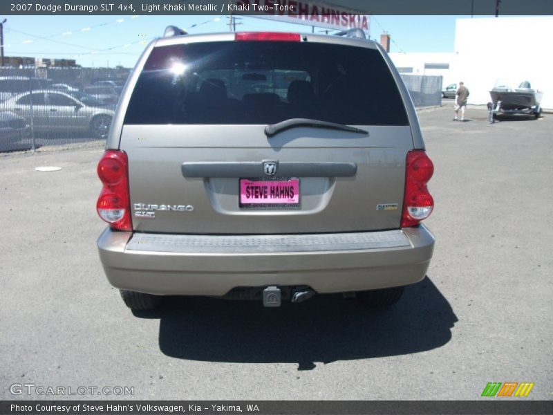 Light Khaki Metallic / Khaki Two-Tone 2007 Dodge Durango SLT 4x4
