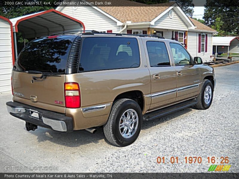Gold Metallic / Medium Dark Oak 2000 GMC Yukon SLT 4x4