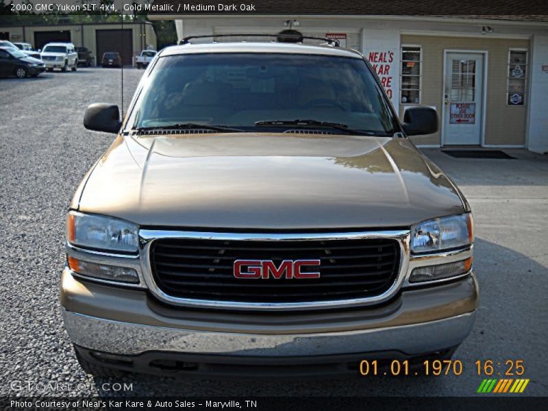 Gold Metallic / Medium Dark Oak 2000 GMC Yukon SLT 4x4