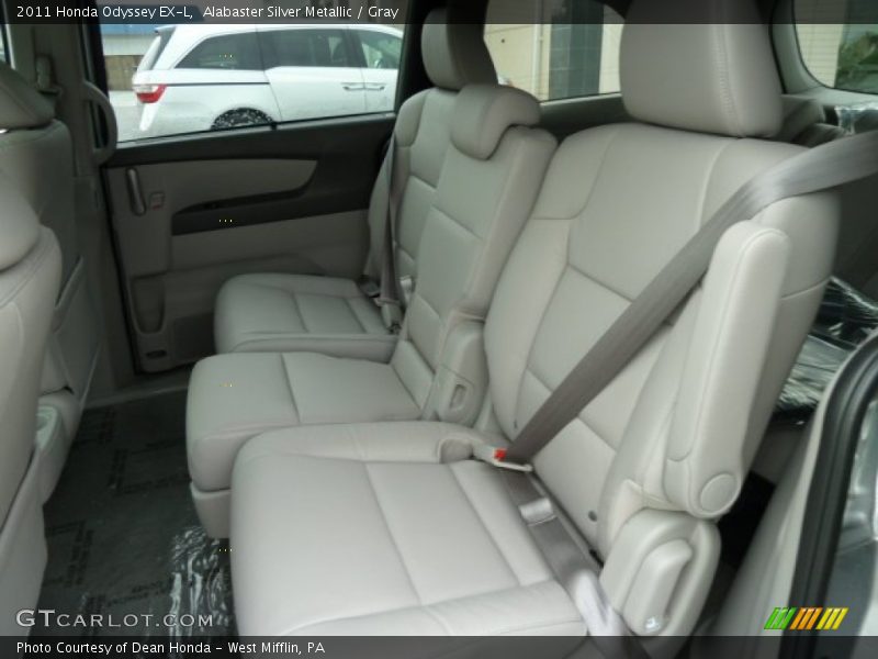 Alabaster Silver Metallic / Gray 2011 Honda Odyssey EX-L